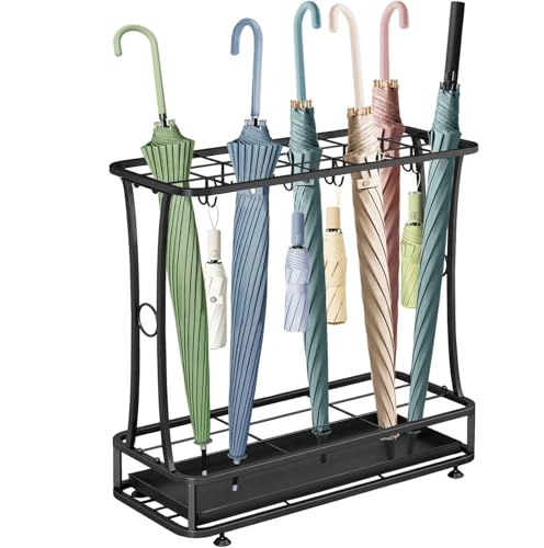 Porte-parapluie pour utilisation intérieure et extérieure en hall d'entrée - 2