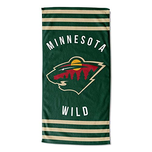 Northwest NHL 620 Wild Stripes Beach Towel