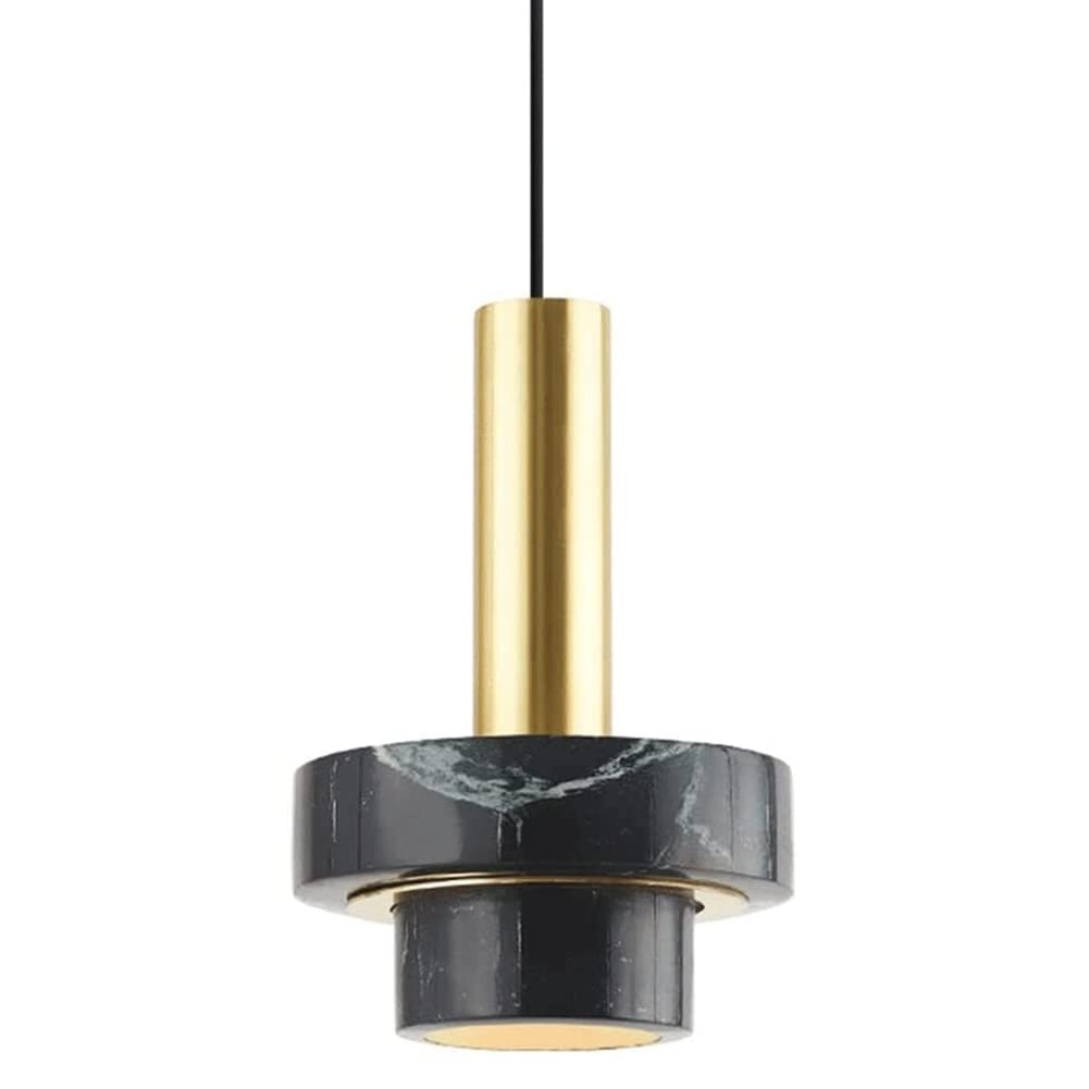 RRJJ Modern Chandelier Nordic Marble Pendant Light, Modern Simplicity Led Chandeliers, Small Ceiling Hanging Lamp Fixture for Bedside Kitchen Island Dining Room Bedroom Bedside Cafe Lob