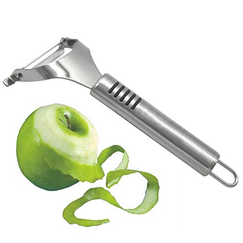 LIPPSY Gemüseschäler, multifunktionaler Edelstahl-Kartoffelschäler, Obst- und Gemüse-Küchengeräte. Schäler