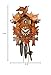 Original German cuckoo-clock (certified), mechanical 1-day movement with 1 bird and 5 leaves, coo-coo clocks from the Black-Forest, Germany by DV-Marketing, SchwarzwÃƒ¤lder Kuckucksuhren