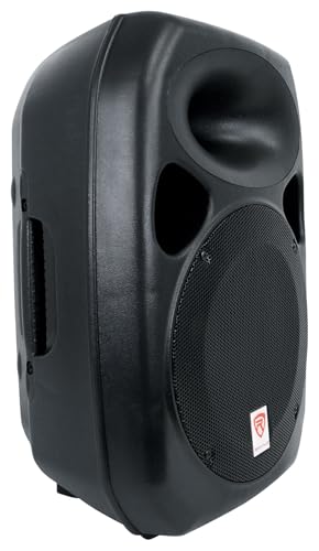 Image of Rockville RPG122K Dual 12 inch Powered PA Speaker Package, Mic, Stands, Cables