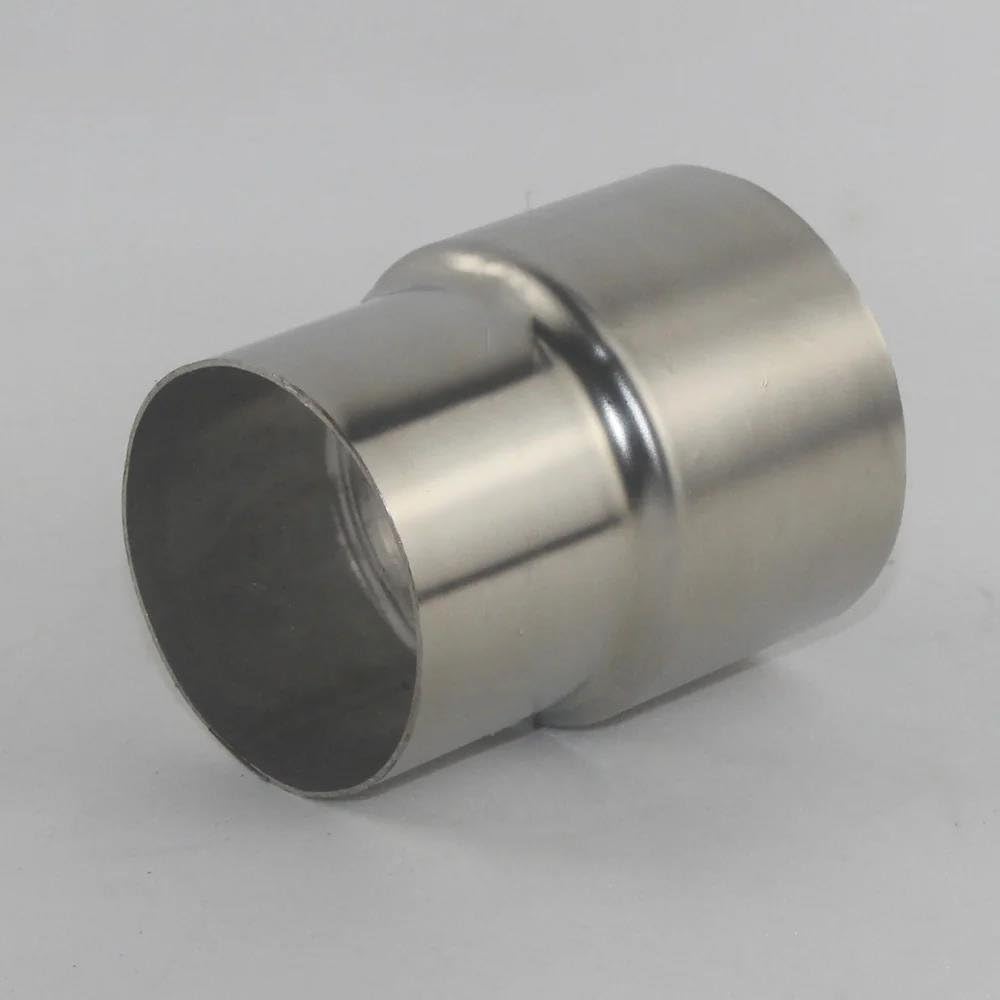 Terminales de Escape Accesorios Automóviles Reductor Acero Inoxidable 304 57Mm 60Mm 63Mm 66Mm 70Mm 76Mm Reductor Acero Inoxidable Reductor Tubo Escape Escape de Coche(OD 60mm-63mm)