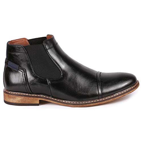 Metrocharm MC148 Men's Cap Toe Formal Dress Casual Ankle Chelsea Boot2