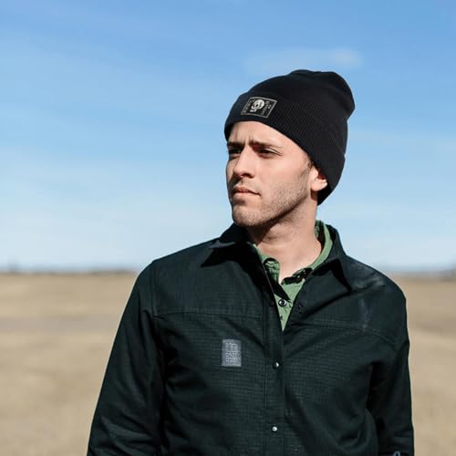 Image of Cool Graphic Beanie for Men and Women - Black