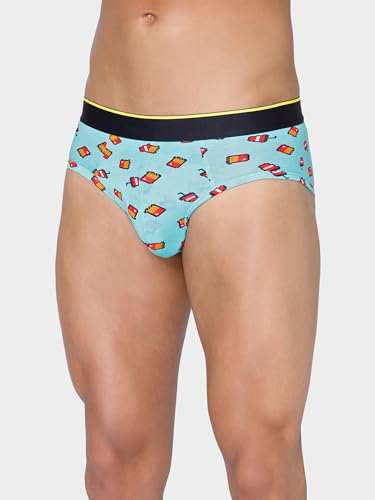 Image of Bummer Printed Micro Modal Briefs Underwear for Men, Featured On Shark Tank, Moisture-Wicking, Stylish Patterns, Lightweight, Breathable, for Everyday Wear, All-Day Comfort
