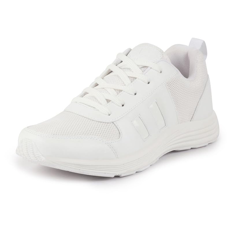 Image of FAUSTO Unisex Unisex School Uniform Shoes|Boys & Girls Lace Up School Shoes|Breathable Comfort Insole Kids School Shoes