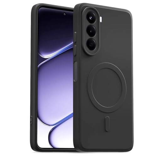 Image of Hupshy Back Cover for OnePlus Nord CE 6 Lite 5G Soft Matte Silicone Mag-Safe Design (Mag-Safe Not Support) Camera Protection | Slim Fit Bumper Cover