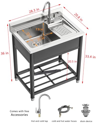 Encuentra reviews de Lavaderos acero inoxidable para comprar online. 20 Imagen adicional