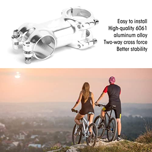 SPYMINNPOO MTB Stem 31.8mm Bike Silver Stem Aluminum Alloy Bicycle Handlebar Stem - Image 4