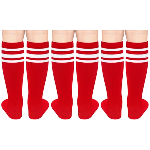 Image of Sarfel Toddler Soccer Socks Kids Soccer Socks Youth Soccer Socks Kids Baseball Socks Girls Softball Socks Boys Football Socks