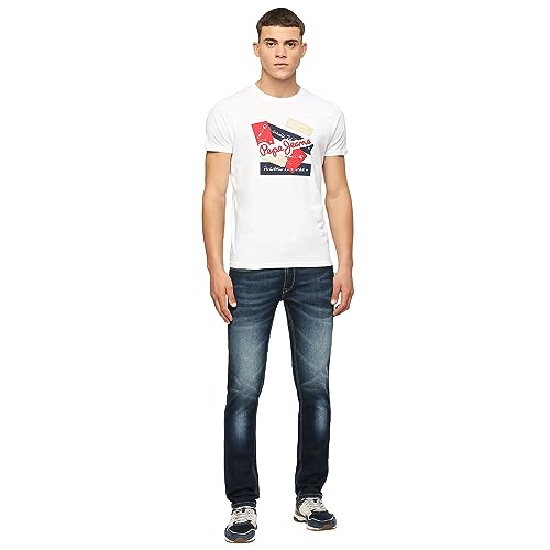 Image of Pepe Jeans Men Cotton Regular Fit T-Shirt