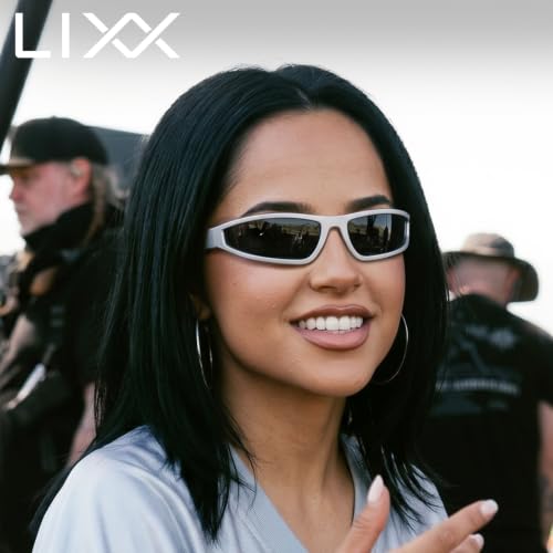 Image of LIXX Polarized Wrap Around Sunglasses for Men Women Simple, Lightweight and Comfortable TR90 Frames UV400 Fashion Glasses