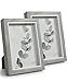 Price comparison product image Afuly 7x5 Photo Frames Wooden Picture Frames Wedding Photo Frame 5x7 Picture Frame Wall Frames for Living Room Brithday Christmas Gifts for Family Friends Women Couple 2 Pack