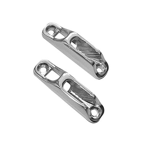 ISURE MARINE 2pcs Boat Rope Clam Cleat 18 x 82mm...