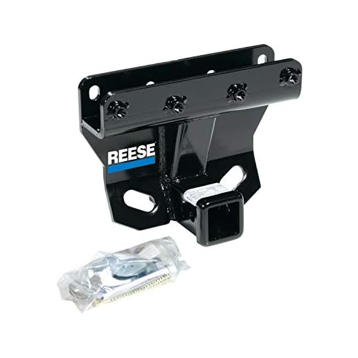 Reese 44748 Class III-IV Custom-Fit Hitch with 2" Square Receiver opening, includes Hitch Plug Cover