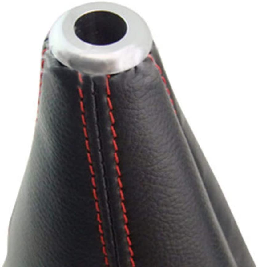 Universal Automobile gear shifter shift lever dust cover(Red lines)