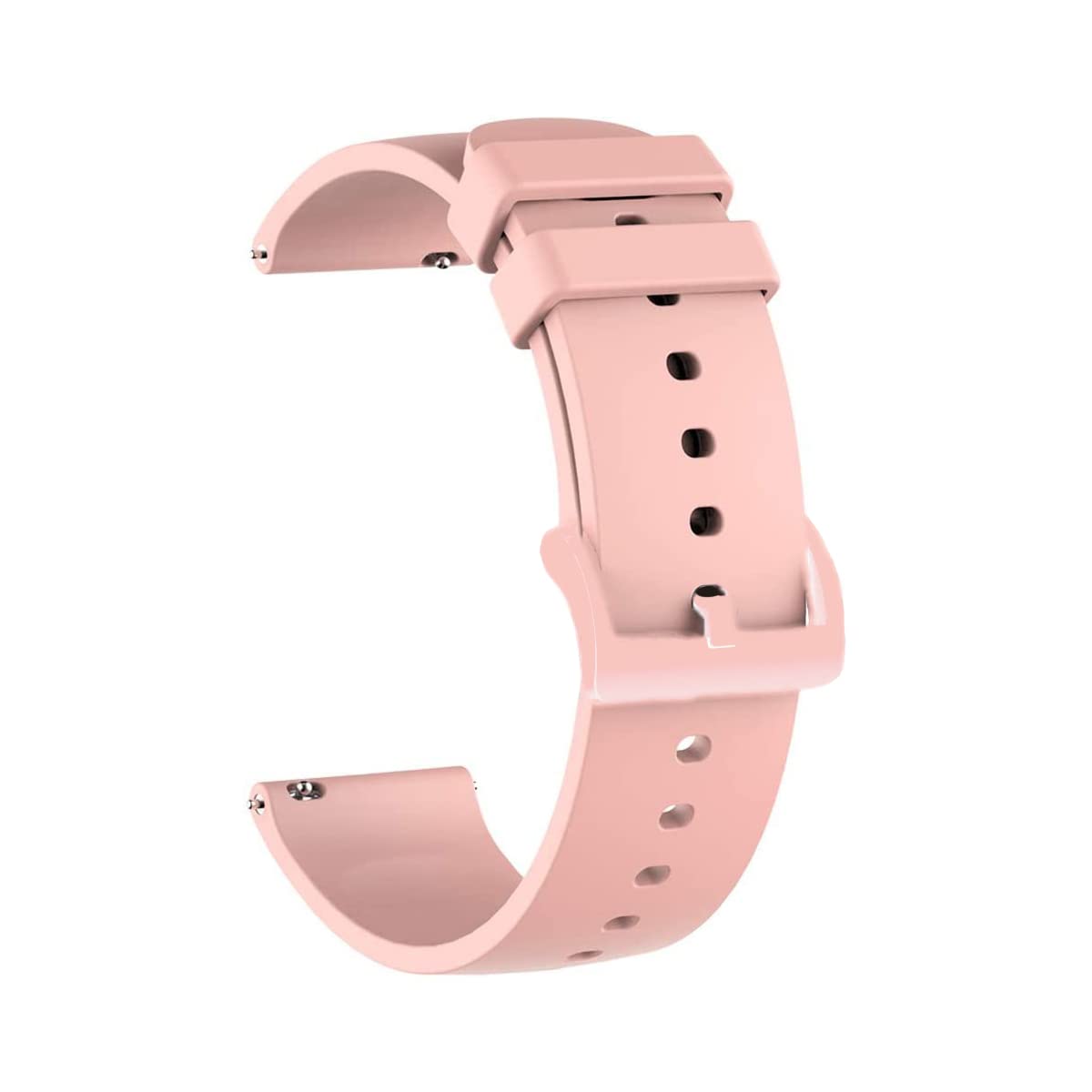 Correa de Silicona 20mm y 22mm, compatible con Amazfit GTS/GTS 2/2 Mini/2e/GTS 3/4 Mini/Bip 3/3 Pro/Bip/Bip Lite/Bip S/Bip U/GTR 42mm, 20mm Pulsera Deportiva de Repuesto de Silicona