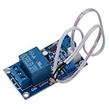 XHM131 Módulo de sensor fotorresistente con relé para detección de luz DC 5V 12V 24V Adecuado para iluminación automatizada y control de brillo (24V)