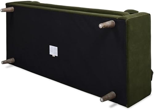 Miniatura 9 de Jennifer Taylor Home Nicholas - Sofá moderno de mediados de siglo de 83.5 pulgadas, terciopelo verde oliva