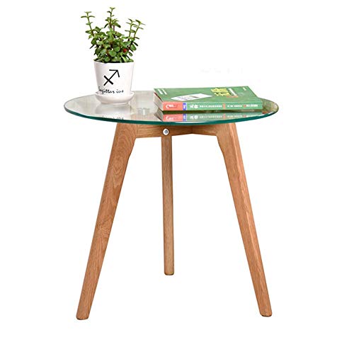 Carl Artbay Home&Selected Furniture/Round Coffee/Side Table with Solid