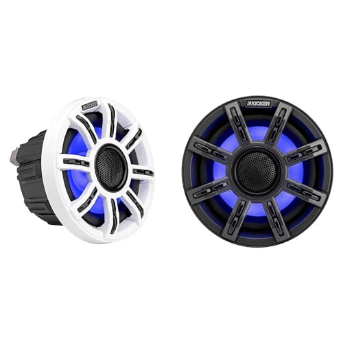 Parlantes marinos premium KICKER 6.5" con pods para Polaris RZR miniatura 2