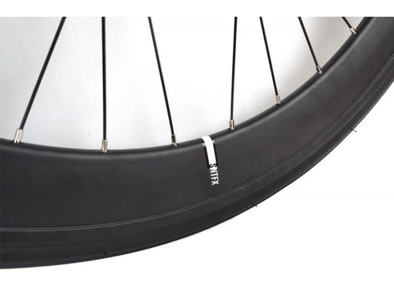 Santafixie Juego de Ruedas 700C 60 mm Single-Speed Aluminio Cubiertas Antipinchazos 700x25C