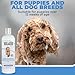 Dog Shampoo, Conditioner & Detangler - Best Shampoo for Goldendoodles, Poodles & Doodles Pet Hair - Hypoallergenic, Tearless, Sensitive Skin for Puppies & All Dog Breeds - Made in USA, 16OZ (Lavender)