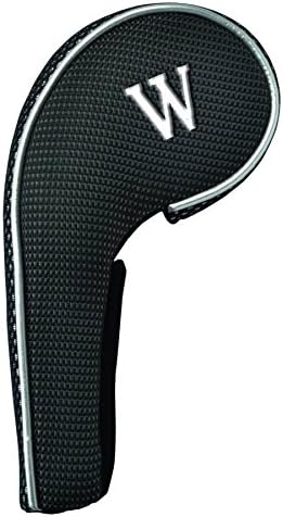 Magnetix Black Golf Club Wedge Cover Magnetic closing cover protector for irons