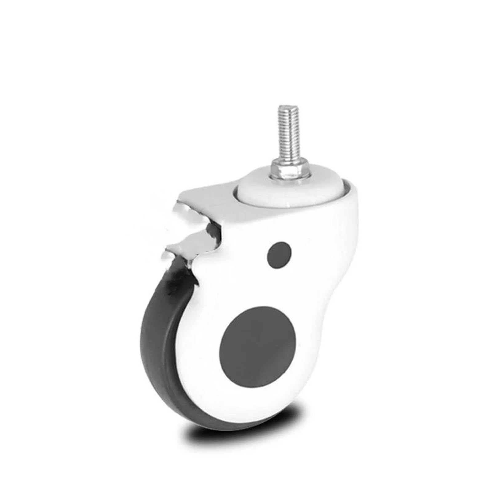 Roulettes de 12,7 cm avec frein lot de 4 pivotantes pour charges lourdes