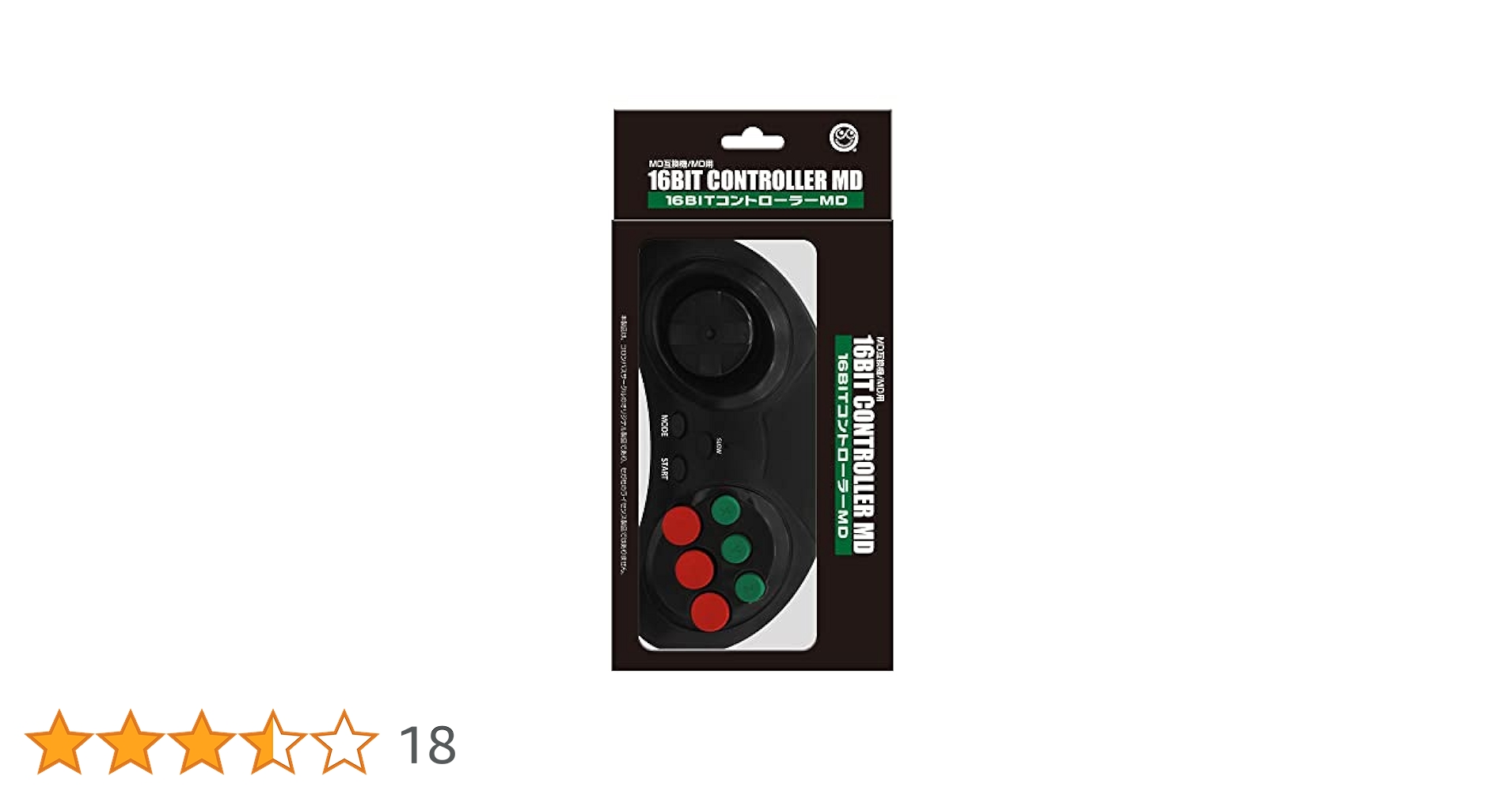 Amazon.co.jp: （MD/MD互換機用）16ビットコントローラー MD
