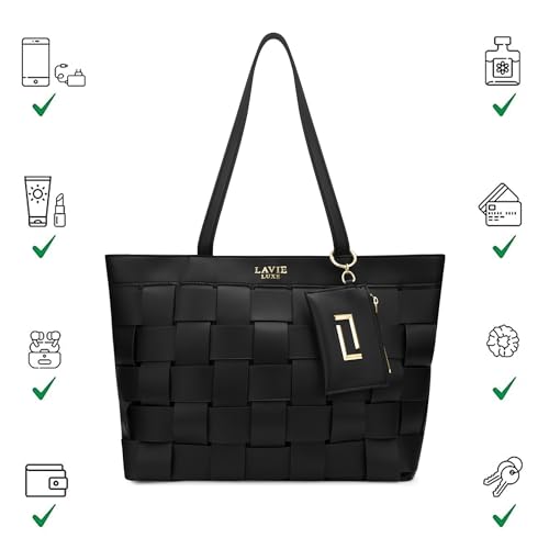 Image of Lavie Luxe Women's Bot Elle For Women | Handbag For Work | Ladies Purse | Stylish Shoulder Bag | Gift For Women