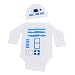 R2D2 Baby Graphic Long Sleeve Bodysuit Set (6M)