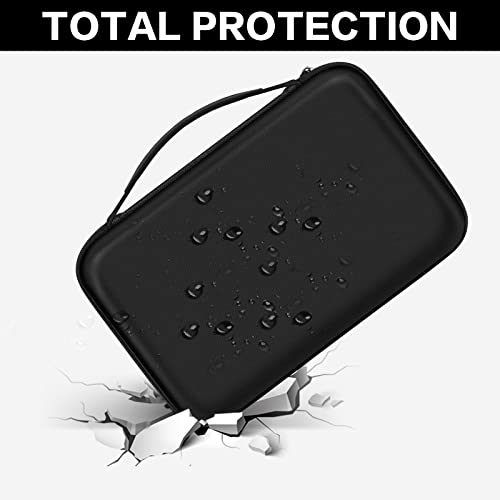 Hair Dryer Case Holder For Shark Hd112Brn Hair Blow Dryer Hyperair Iq 2-In-1 Concentrator, Blow Dryers Storage Pouch Bag For Dyson/For Shark Flexstyle Styler Attachments And Clips, Black-Box Only #TOP4