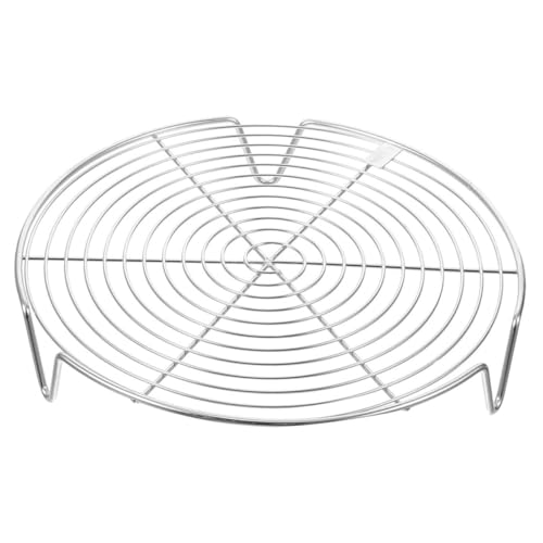 MOKKHNB ステンレス蒸し台 三脚安定設計 滑らか表面で手入れ簡単 多機能調理対応 圧力鍋 炊飯器用家用蒸し器ラック キャンプ ピクニックに