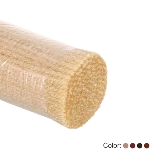 Image of Patikil 10 Rolls Latch Hook Kit - Precut Yarn for Hook Rugs, Adults & Beginners - Brown Tone
