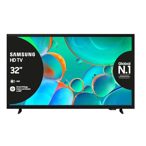 Samsung HD Smart TV 32'' UE32H5000FKXZT HD, Hyper Real Processor, HDR & Pur Color, Smart Experience...