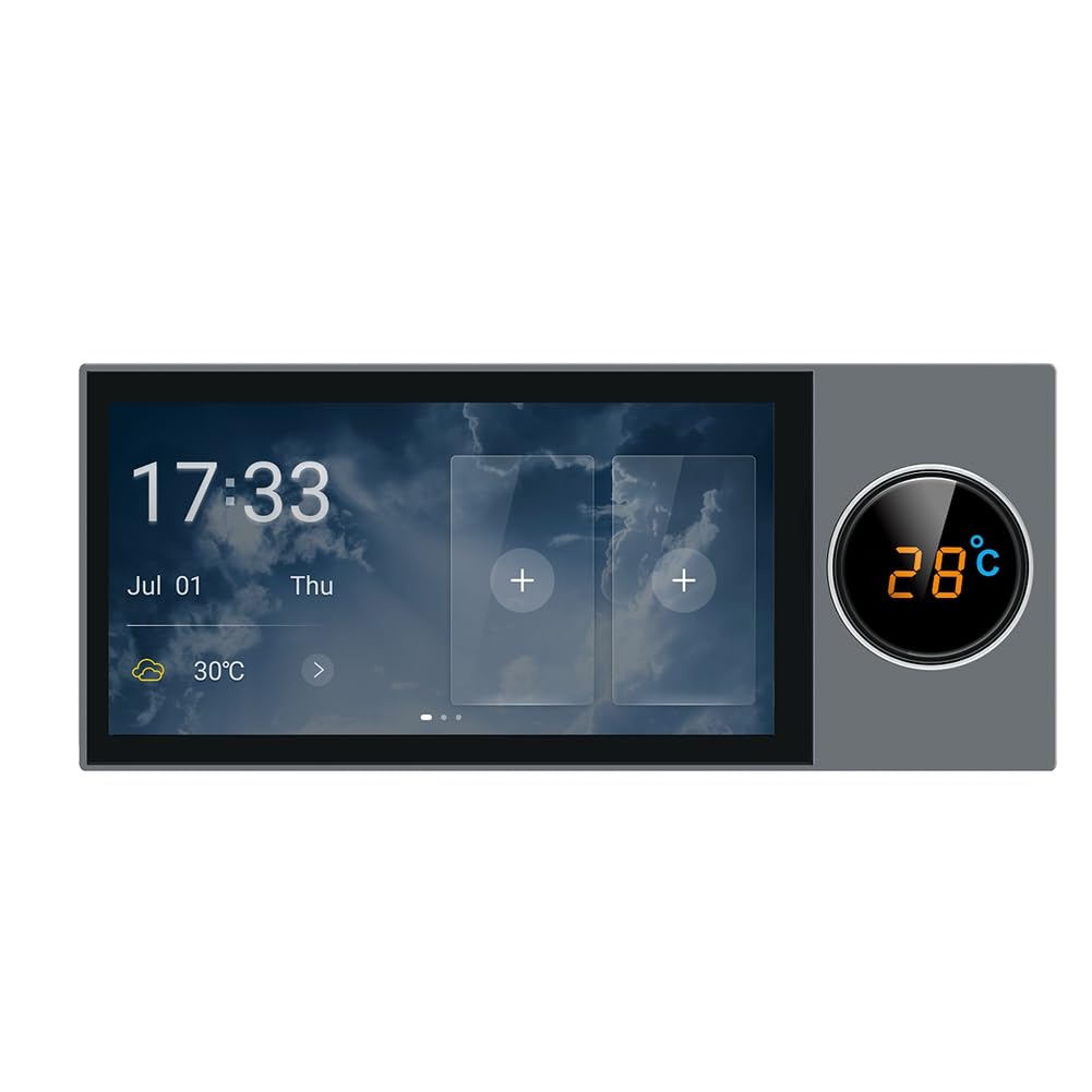6-Tuya Smart Home sterowanie z funkcją Zigbee-Hub-Gateway Voice wielofunkcyjny ekran dotykowy centralny przełącznik sterujący