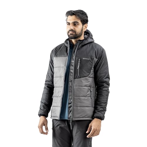 Image of Tripole Boreal Winter and Snow Jacket | Water Repellent Hooded Insulated Jacket for Trekking, Hiking & Travel | Minus 5 Degree Comfort