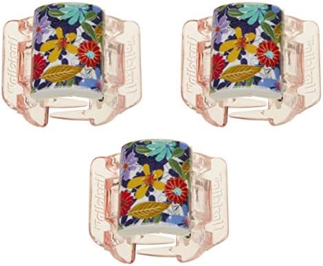 Linziclip Mini Hair Claw Clip - Hidden Springs, Great Grip, many Colors & Styles, Pack of 3 pcs., is suitable for…