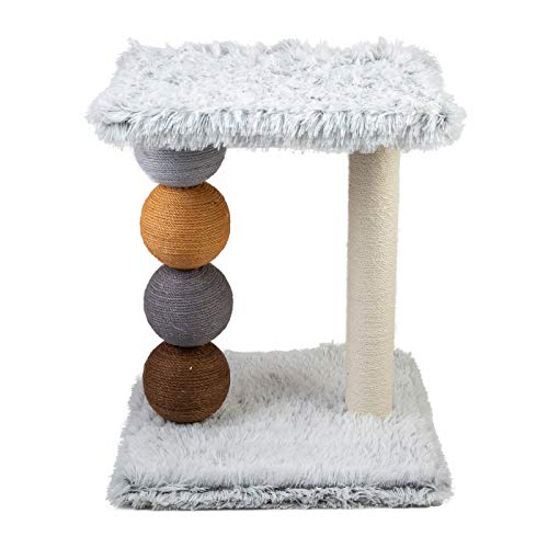 Le Stelle Tiragraffi per Gatti Bianco Rivestimento...