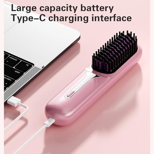 Plancha de Pelo Compacta Portátil con Temperatura Ajustable miniatura 3