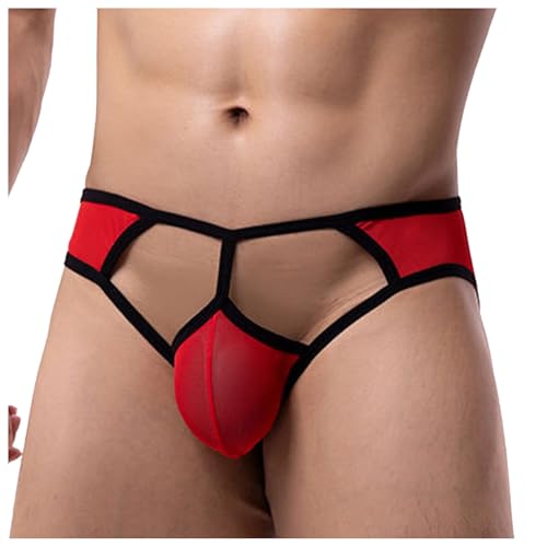 Lingerie Erothique Sexy Homme,Caleçon Sexy Homme érotique Slip Homme Sexy Moulant Strings Hommes String for Men BDSM Lingerie Homme Culotte Elephant Cadeau...