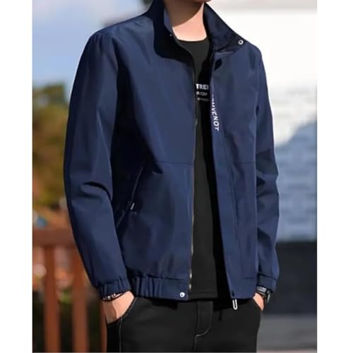 Image of MIA FASHION Men's Stylish Winter Jacket, Full Sleeve, Regular Fit | Stand Collar, Windcheater & Zipper Closure jacket