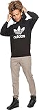 adidas Originals Women's Outerwear Trefoil Hoodie, Black/French Terry, Small
