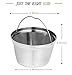 Stainless Steel Reusable Coffee Filters Basket 8 12 Cup Sturdy Permanent Coffee Filter fit for Mr. Coffee Black,Decker Coffee Makers 8 12 cups
