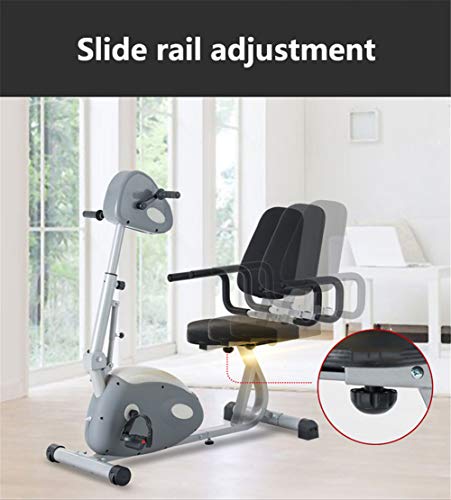 Image of Folding Treadmills Electric Pedal Exerciser for Seniors Portable Fitness Cycle for Arm /Leg Exercise Cycling Trainer Stationary Exercise