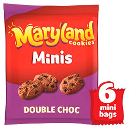 Maryland Mini Double Chocolate Chip Cookies, Pack of 6