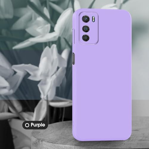 Image of Back Cover for Motorola Moto G42 4G | Full Camera Protection | Premium Liquid Silicon Case | Flexible Bumper Case for Motorola Moto G42 4G (Purple)