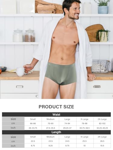 Men's Underwear Boxer Briefs Modal Breathable Soft Moisture-Wicking Trunks4